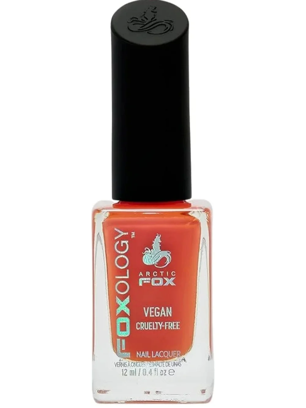 Arctic Fox Nail Lacquer — Bright Orange Shade